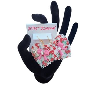 Betsey Johnson Earrings NWT